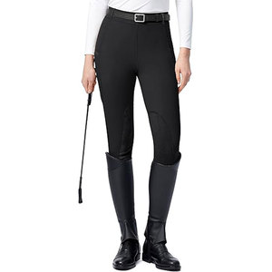 Venta al por mayor de silicona traje de equitación mallas de carreras ecuestres pantalones de montar a caballo para mujer - Product Image 3