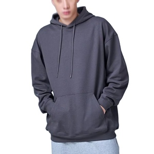 100% Cotton 500 gsm streetwear Custom Unisex Hoodies Heavyweight Oversized cropped <b>Hoodie</b> Puff Printing French Terry hoodies - Product Image 1
