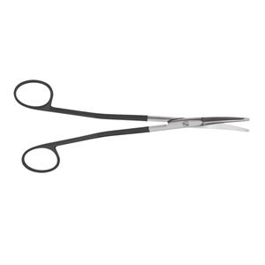 กรรไกรผ่าตัด Gorney Freeman แบบ Facelift สแตนเลสสตีล พลาสมา ดำ 19 ซม. ใบมีดหยักโค้ง ใช้ซ้ำได้ สำหรับศัลยกรรมพลาสติก - Product Image 5