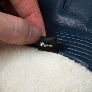 Gants de course en cuir véritable cirés, design personnalisé, couleur gris, meilleurs gants de course en cuir pour moto - Product Image 5