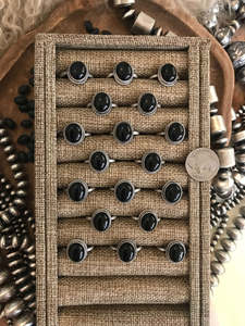 Trending Natural <b>Black</b> Onyx <b>Ring</b> Rose Gold Plated Sterling Silver Waterproof Brass Fashion Jewelry Party Gifts - Product Image 3