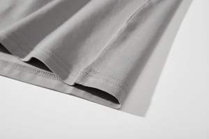 เสื้อยืดสั่งทำพิเศษ 230 แกรม ผ้าฝ้าย พิมพ์โลโก้ เสื้อยืดโอเวอร์ไซส์ ผู้ผลิตเสื้อยืดขายส่ง เสื้อยืดผู้ชายสั่งทำพิเศษ เสื้อยืดสำหรับผู้ชาย - Product Image 5