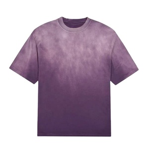 เสื้อยืดผู้ชายสไตล์วินเทจทรงโอเวอร์ไซส์ ล้างสีแบบแอซิดวอช ผ้าฝ้าย สตรีทแวร์ ขายส่ง กำลังฮิตปี 2026 รับผลิตเสื้อยืดพร้อมโลโก้ตามสั่ง - Product Image 1