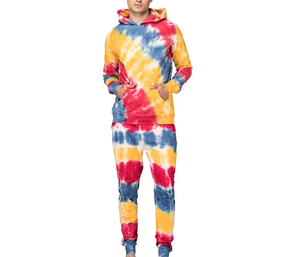 Chándales Tie Dye de alta calidad Ropa para adultos Venta caliente Cómodo Precio barato Chándal Tie Dye transpirable con totalmente personalizado - Product Image 1