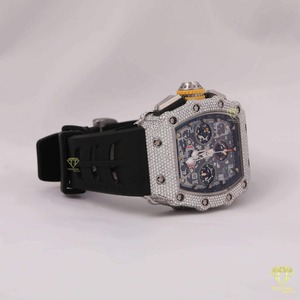 Nuevo reloj mecánico Vintage de muñeca de diamantes de moissanita Hip Hop de busto personalizado Original de lujo de calidad superior - Product Image 2