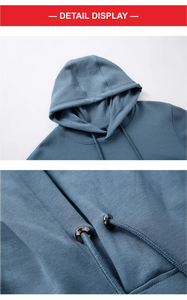 Haute qualité coton Logo personnalisé impression broderie conception personnelle marque sweats à capuche hommes femmes pull à capuche WESTCOOL - Product Image 6