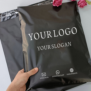Custom Print Black Waterproof Courier Bag Self Adhesive Oversized <b>Logistics</b> <b>Packaging</b> Plastic Bag - Product Image 6