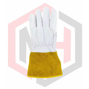 Gants de sécurité professionnels en cuir pour atelier d'usine et travail en plein air - Product Image 3