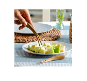 Fruta de madera natural desechable patatas fritas tenedor logo precio de fábrica al por mayor Mini cuchara de comida - Product Image 5