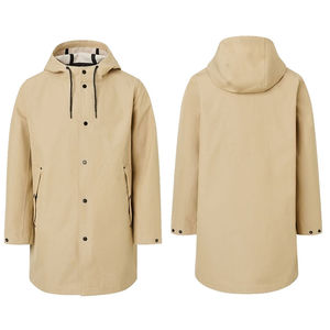 Últimos diseños hombres impermeable logotipo personalizado/color transpirable cómodo alta calidad hombres impermeable con antiarrugas - Product Image 6