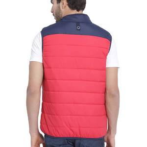Gilet pour hommes vente en gros vestes légères réversibles duvet de canard gilet bouffant personnalisé pour les hommes formel tenue décontractée gilet costume - Product Image 4