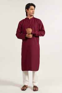 Nueva llegada Cómodo Hombres Shalwar Kameez Diseño de logotipo personalizado Trajes paquistaníes Vestido largo para fiestas-Servicios OEM - Product Image 5
