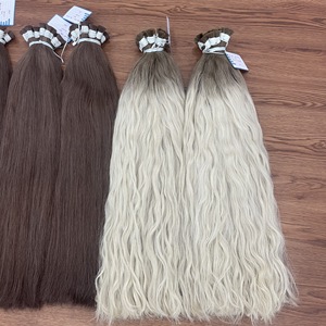 Extensiones de cabello humano de alta calidad, el mejor precio al por mayor, extensiones de cabello a granel, cabello crudo vietnamita sin caída - Product Image 3