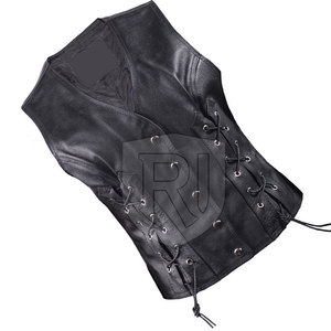 Chaleco de Cuero Casual para Hombre, Transpirable, con Colores y Logotipo Personalizados, Nuevo en Stock para la Temporada de Invierno, Servicio OEM - Product Image 3