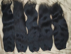 Meilleur vendeur de qualité Cheveux indiens bruts directement de l'usine Prix de vente entier - Product Image 3