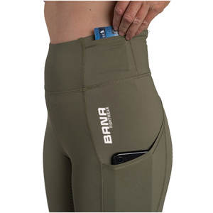 Pantalones de Yoga de cintura alta con logotipo personalizado para mujer, mallas de fitness sin costuras con realce, estilo deportivo para uso en el gimnasio - Product Image 3