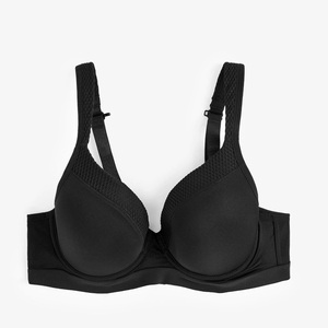 2024 MESS SPORTS Women's High for Full Cup Wired Sports Bra-Eco-Friendly Backless Crisscross Straps with Custom Logo - Product Image 2