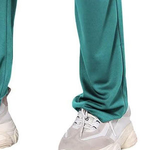 กางเกงวอร์มเข้ารูปผ้าคอตตอนสำหรับผู้ชายกางเกงกีฬาโอเวอร์ไซส์ผ้านุ่มทรงตรงโค้งลายทาง100% แฟชั่นใหม่ผู้ผลิต - Product Image 3