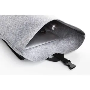 Sustainable RPET Promotional <b>Backpack</b> Refelt <b>Roll</b> Design for Merchandising - Product Image 3