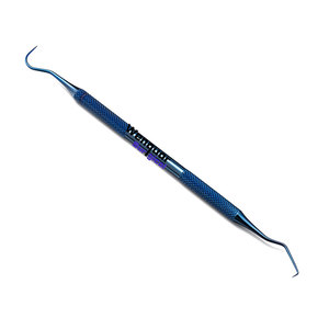 Sonde dentaire et sonde parodontale de diagnostic de couleur bleu titane, instrument chirurgical, prix d'usine Wenquar - Product Image 1