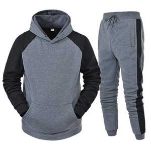 Chándal de gran tamaño para hombre hecho a medida cosido ropa informal personalizada antiarrugas transpirable cómodo chándales de gran tamaño para hombre - Product Image 1