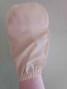 Pochette de bain turque en soie élastique au poignet pour peau sensible et normale, visage et corps, brosses de bain, éponges - Product Image 3