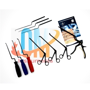 Conjunto de Instrumentos Básicos para Cirugía Ortopédica de Columna Lumbar Posterior Mínimamente Invasiva, Acero Inoxidable de Grado Médico, Reutilizables - Product Image 3