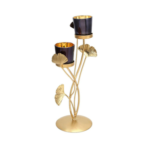 Soporte de vela de boda hecho a mano interior exterior rectangular de Color madera desgastada superventas OEM personalizado tiempo Magi - Product Image 1