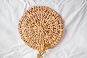 Mantel Individual bohemio redondo natural bohemio Productos ecológicos Hecho en Vietnam Decoración de mesa Mantel Individual tejido al por mayor - Product Image 6