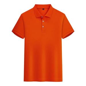 Camiseta Polo con Logotipo Personalizado, Camiseta de Manga Corta para Parejas, Verano, Transferencia de Humedad, Camisetas Informales Simples para Hombre y Mujer - Product Image 1