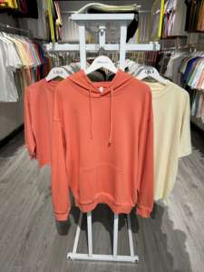 Sudaderas con capucha y sudaderas de algodón 100% para hombre, sudaderas con capucha lisas en blanco, logotipo personalizado, ropa bordada, conjunto de Sudadera con capucha de felpa, sudaderas con capucha Unisex - Product Image 4