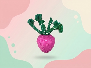 Jouet à mâcher pour chien Ledu Toys Strawberry Squeak – Jouet résistant en caoutchouc - Product Image 6