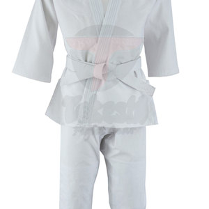 Meilleure vente uniforme de karaté à manches longues en coton léger ensembles d'arts martiaux personnalisables - Product Image 5