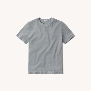 Camisa de algodón de calidad superior para hombre, camiseta gris de manga corta holgada, ropa de calle, cuello transpirable, camiseta de 220 gramos de peso - Product Image 1