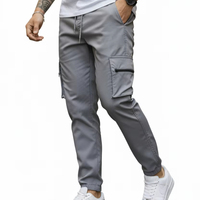 Pantalones Cargo Jogger para Hombre, Estilo Urbano, Multibolsillos, Tecnológicos, Cintura Elástica, Casuales, Ligeros, Cómodos, Resistentes al Agua, Cordura, Reversibles