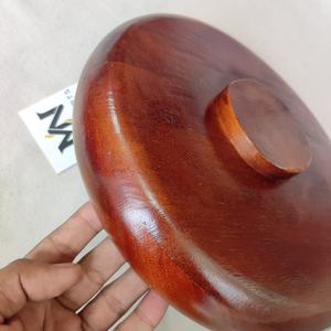 Premium Quality Eco-Friendly Handcrafted Storage Trays Bamboo Wooden Modern Multifunction Serving Tray bowl Single - Product Image 6