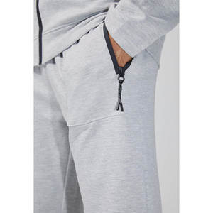 Pantalon de survêtement large en polaire délavée GSM 380 pour homme, coupe droite baggy - Product Image 6