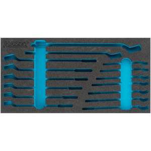 Inserto de Espuma Suave de 2 Componentes Hazet para Estuches de Herramientas 163-428/15 - Product Image 1