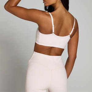 Soutien-gorge de sport pour femmes de haute qualité en gros personnalisé, bretelles larges, vêtements de sport actifs, course à pied, fitness, soutien-gorge de sport - Product Image 5