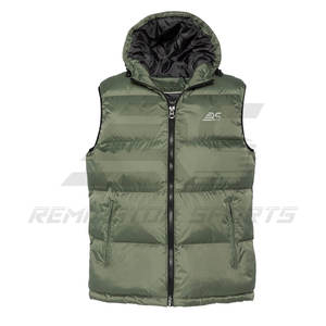 Chaleco sin mangas informal ligero suave para hombres Chaquetas acolchadas sin mangas de invierno para hombres hechas profesionalmente - Product Image 3