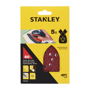 Piranha/ X31039 5 Fogli Velcrososo X Mouse Gr.60 - Product Image 1
