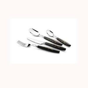 Cubiertos de acero inoxidable elegantes con mango decorativo Juego de cubiertos elegante Vajilla de comedor moderna para uso doméstico y hotelero - Product Image 4