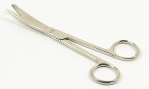 กรรไกรตัดแต่งเหล็กสแตนเลส140มม./180มม. เครื่องมือผ่าตัด - Product Image 5