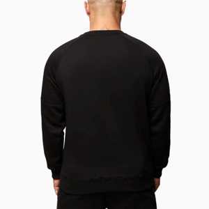 High Quality two-piece sportswear set designed for men custom logo <b>Crewneck</b> Cotton Sweat Suit Sportswear slim fit Jogger - Product Image 4