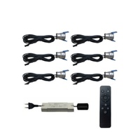 Nouveau style Mini projecteur LED dimmable étanche 12V 3W pour terrasse avec câble de 5m