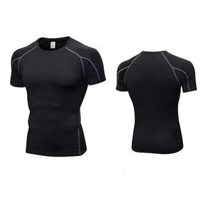 Rashguard de manga corta para hombre, rashguard BJJ impreso digital para hombre, rashguards MMA de alta calidad, camisas comprimidas para hombre - Product Image 5