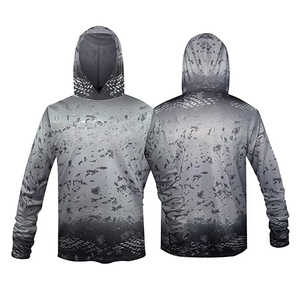 Ropa de pesca Camisas de pesca de secado rápido de manga larga Camisas de pesca de poliéster al por mayor de fábrica ligera - Product Image 2