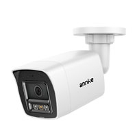 Caméra IP CCTV ANNKE C800 4K 8MP PoE, IP67, lumière hybride intelligente, détection AI des personnes et des véhicules, microphone, emplacement pour carte SD, caméra réseau