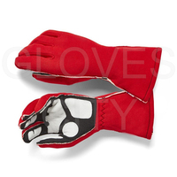 Gants de Karting Numériques Professionnels Nomax Robustes, Respirants, Coupe-Vent, Doigts Entiers, Légers, Ignifuges, Tactiles