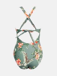 ชุดว่ายน้ำผู้หญิงเย็บตะเข็บแบบใหม่กำหนดโลโก้/สีป้องกันริ้วรอยระบายอากาศ - Product Image 5